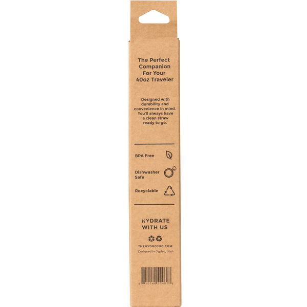 40oz Traveler Straws — Product Information